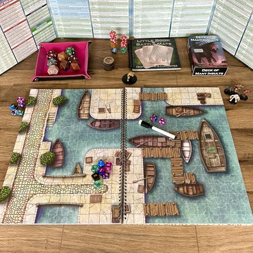 Giant Book of Battle Mats - Streets, Sewers & Cemeteries