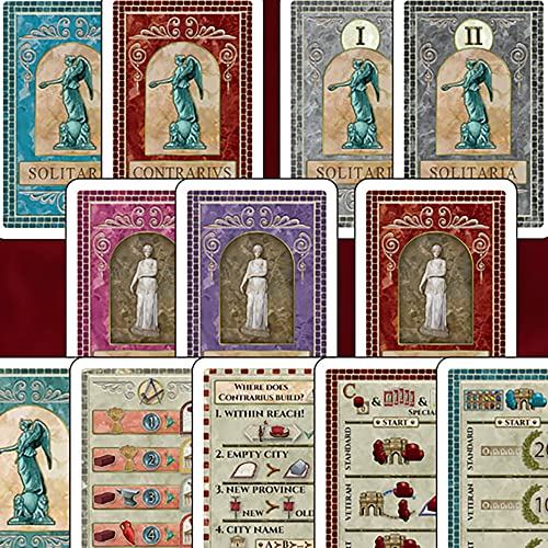 Rio Grande Games Concordia Solitaria Expansion: Solo & 2-Player Board Game Strategy