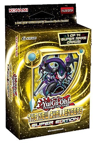 Yu-Gi-Oh! New Challengers SE Hobby Special Super Edition TCG Cards Booster Mini-Box - 3 Packs + 1 Super Rare Card