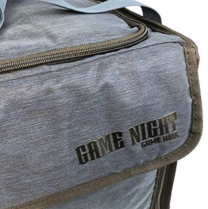 Top Shelf Fun Game Night: Game Haul Board Game Shoulder Bag Carrier (Evenfall Blue)