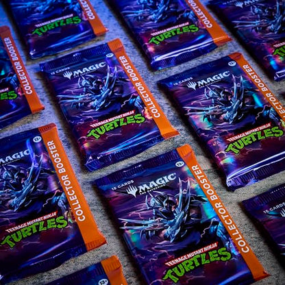 Magic: The Gathering | Teenage Mutant Ninja Turtles - Collector Booster Box | 12 Packs | Collectible Trading Card Game