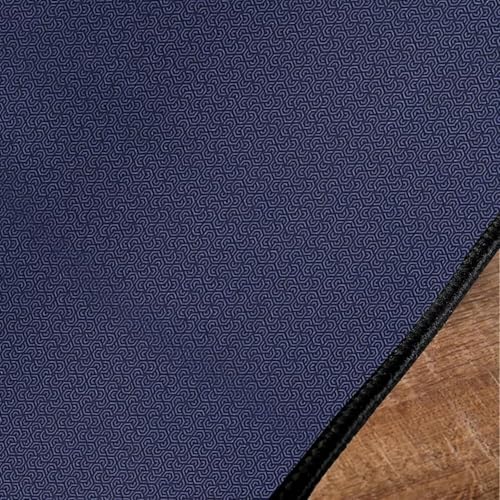 Board Game Mat 40 x 40 inches BlueTable Cover for Mahjong, Poker, Playing Cards, Tile Games, Dominoes, and RPG - Neoprene Gaming Playmat - color: Black, size: Square 40 x 40 inches