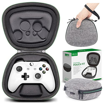 sisma Travel Case Compatible with Official Xbox Wireless Controller, Game Controller Holder Hard Shell Protective Cover Storage Case Home Safekeeping Carrying Bag, Grey -1680d Oxford Fabrics - color: Grey -1680d Oxford Fabrics