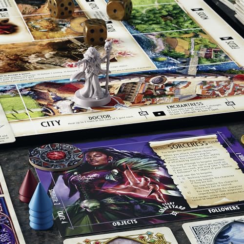 Avalon Hill Talisman: The Magical Quest Board Game, 5th Edition | Fantasy Tabletop Adventure Games | Ages 12 and Up | 2 to 6 Players | Roleplaying Strategy Games - style: Talisman