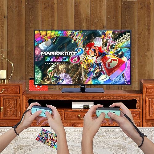 Lonxmovs 4 Pack Wrist Strap for Switch Joycon - Replacement Accessories for Joy con Straps (Black 4 Pack) - color: Black 4 Pack