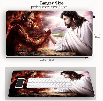 MTG Playmat, 24 x 14 Inches TCG Card Mat, Smooth Rubber Surface, Board Game Mats for MTG DTCG CCG RPG Trading Card - color: Pattern6
