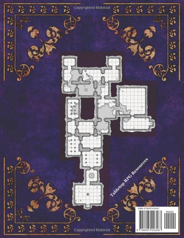 108 Dungeon Maps for Game Masters: GM aid for fantasy TTRPG's (Fantasy Tabletop Gaming Maps)