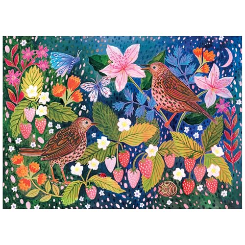 RoseArt - Soft Touch - Strawberry Thief - 1000 Piece Jigsaw Puzzle for Adults - style: Strawberry Thief