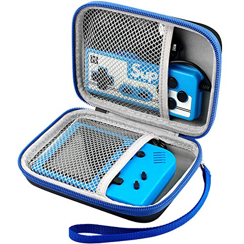 ALKOO Case Compatible with Retro Handheld Game Consoles/ R36S/ RG353V -Travel Storage Holder Organizer for Game Boy Mini, Retro Mini Players, and More - Black - color: Black