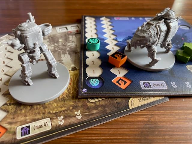Stonemaier Games: Expeditions: Gears of Corruption Expansion by Jamey Stegmaier | Add to Expeditions - A Strategy Board Game | New Mechs, Characters, Hero Worker, & Map Bonuses | 1-6 Players, 90 Mins