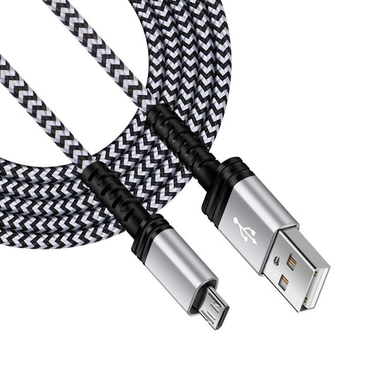 Micro USB Cable Fast Charging for Kindle Fire, Kids PaperWhite, E-Reader | Android PS4 Slim/Pro, 4, Xbox One Controller, Kindle Fire Stick, Game Power Supply, Android Power Cargardor USB B Cord - 6Ft - color: White, style: Micro USB Cable