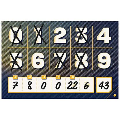 The Number Party Game - Fast-Paced Number Strategy Game, Fun Family Game for Kids & Adults, Ages 8+, 3-5 Players, 15 Minute Playtime, Made by Repos Production