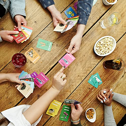 Ginger Fox: Don't Be A Dik Dik - Adult Party Card Game, Set Matching, for Silly Grown Ups Who Love Nature & A Little Naughtiness, Ages 16+, 3-6 Player - style: Don't Be…
