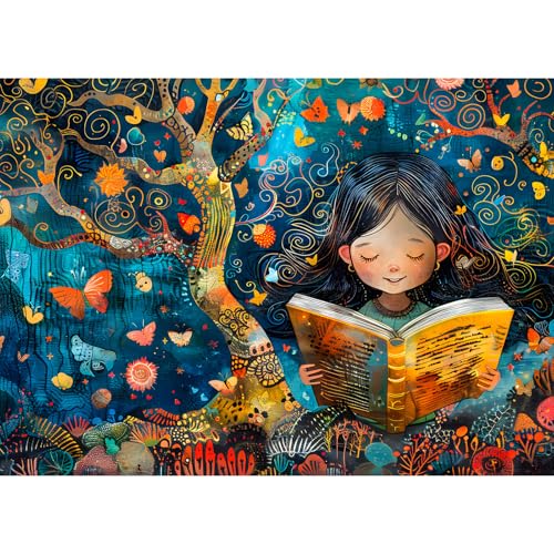 Fairy Tale Girl Puzzles for Adults 1000 Pieces, Jigsaw Puzzles for Adults 1000 Piece, Challenging Game Toys, Impossible Puzzle, Family Decoration Puzzle - color: Fairy Tale Girl