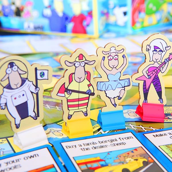 SHEEPLE™ - Hilarious Party Game for Family Game Night - Easy & Fun for Big Groups of 4-12 Players – Word Play Fun for Adults, Teens, and Kids – 30 Minutes – Ages 8 & Up – Funny Sheep Gifts