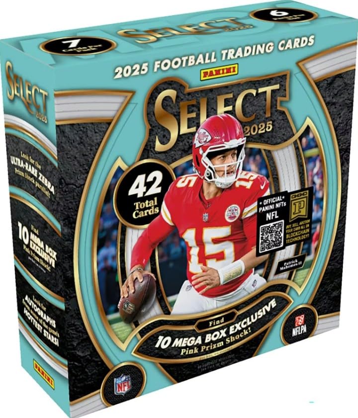NEW 2025 SELECT Football Card MEGA Box
