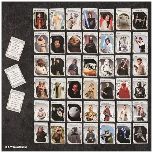 Spin Master Games, Star Wars Hedbanz, Hilarious Picture Guessing Board Game Featuring Classic & Modern Characters, Star Wars Trivia, for Family & Kids, 2-6 Players, for Ages 6 & Up - style: Star Wars Hedbanz