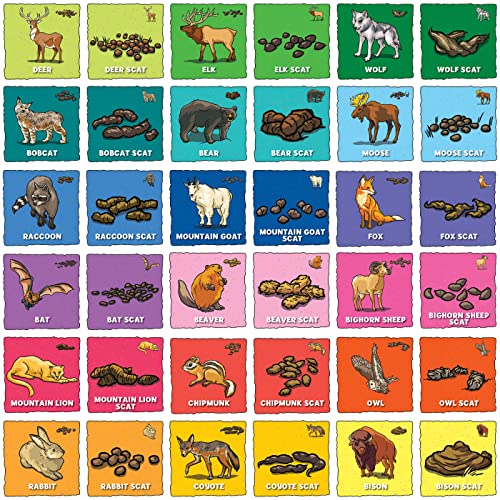 MasterPieces Licensed Kids Games - I Can Explore - Animal Poop Games for Kids & Family, Laugh and Learn - style: Animal Poop