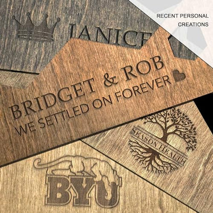 Personalized Wood Settler Game Board with Expansion Pack - 2-6 Players | Includes: Main Board and Expansion Pack | Compatible with Settler's of Catan - color: Custom: Board+expansion, size: Custom