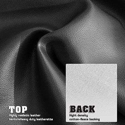 K-Musculo Heavy Duty Pool Table Cover, Waterproof Leatherette Billiard Table Cover with Soft Backing, Tear Resistant Fitted Protector for 6.5FT, 7FT, 7.5FT, 8FT, 8.5FT & 9FT Tables - color: Black