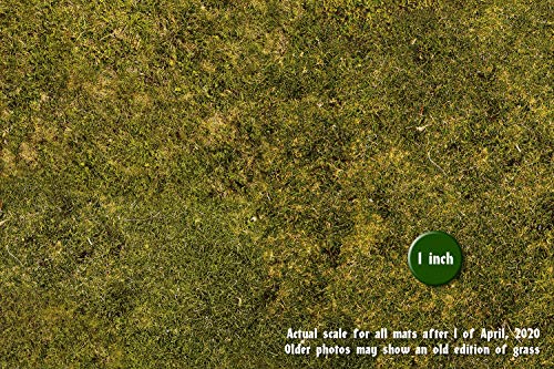 4 x 3 feet Mouse Pad Rubber Battle Mat: Homeland + Bag