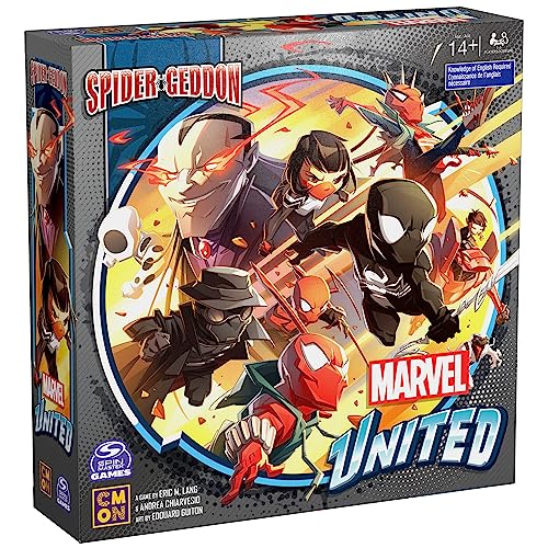 Spin Master Games Marvel United: Spider-Geddon Party Game for Comic Fans - color: Multi