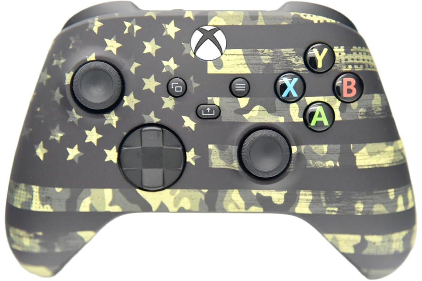 Wireless Custom Controller Compatible with PC, Windows 10+, Series X/S & One (Series X/S Camo Flag) - color: Series X/S Camo Flag