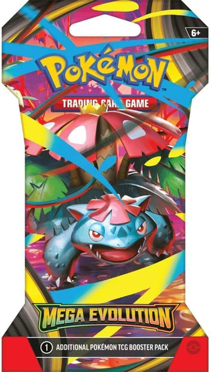Pokemon Trading Card Game TCG: Mega Evolution 8 Sleeved Booster Packs - 80 Cards
