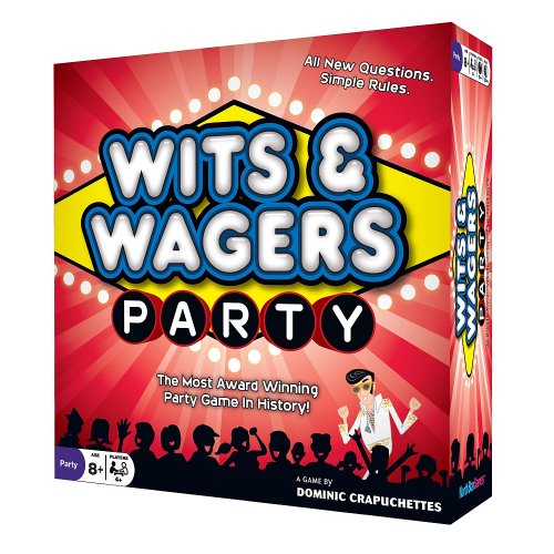 North Star Games Wits & Wagers Board Game | Party Edition, Kid Friendly Party Game and Trivia