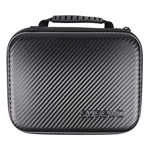 Hard Case for GoPro,Surface-Waterproof Carrying Case Compatible with GoPro Hero 13/12/11/10/9/8/7/(2018)/6/5 Black,DJI Osmo Action,AKASO/Campark and More (Medium) - color: Medium
