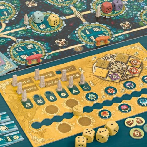 Ravensburger Alea The Druids of Edora - Euro Strategy Board Game by Stefan Feld - Build Sacred Shrines & Harness Ancient Magic - Deep Strategy Gameplay for Ages 14 and Up