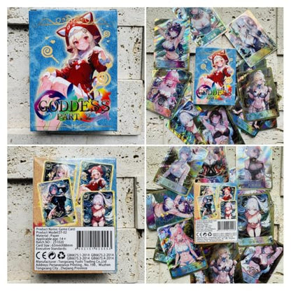 55PCS Goddess Story TCG Goddess Story Booster Box (Goddess 2) - color: Red
