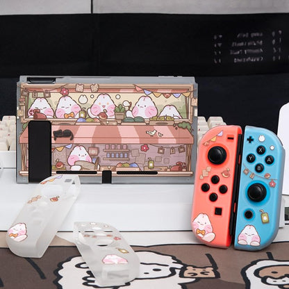 Bunny Grocery Switch Protective Case Cover Skin, Soft TPU Cover Case Compatible with Switch - size: For Switch 2017