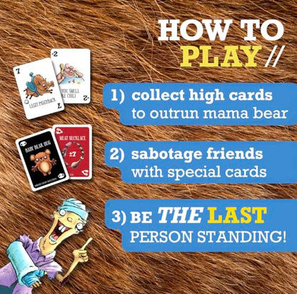 Run! The Card Game — The Hilarious Family Card Game Where Losing is Half the Fun | Ages 8+ | 2–8 Players | 15–30 Min