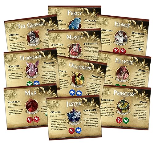 The Stuff of Legend: The Board Game a semi-Cooperative Game of Adventure and Betrayal for 3 to 6 Players, Ages 14+ by 3WS Games