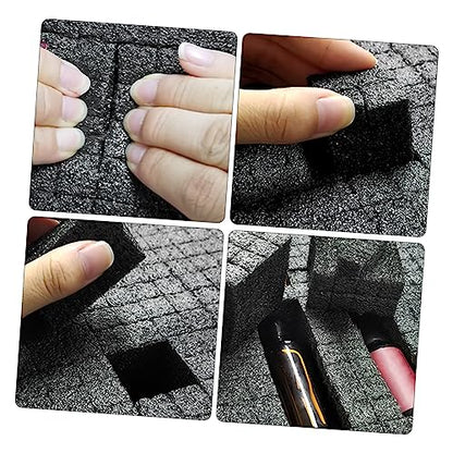 2pcs Foam Inserts for Toolbox Pre-Cut Foam Padding for Crafts and Case Packing Grid Lines for Board Game Storage and Drawer Organization