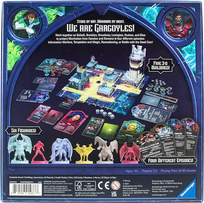 Ravensburger Disney Gargoyles - Immersive Family Strategy Board Games for Kids and Adults Age 10 Years Up - 2 to 5 Players