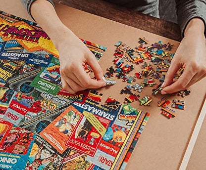 OG Gaming 1000-Piece Jigsaw Puzzle for Adults, Kids | Interactive Brain Teaser, Educational Toys & Games for Home, Indoor Activities, Building Sorting Toys for Creative Play