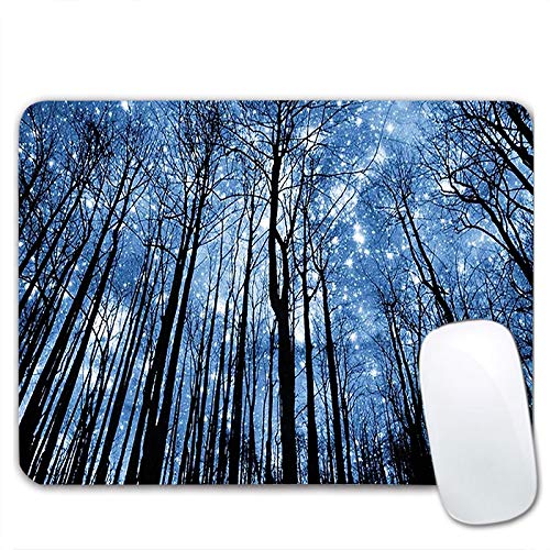 Non-Slip Rubber Base Mousepad for Laptop Computer PC Personality Desings Gaming Mouse Pad Mat 9.45 X 7.87 inch - color: Starry sky
