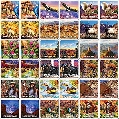MasterPieces Officially Licensed National Parks Jr. Ranger Picture Matching Card Game for Kids and Families - style: Grand Canyon