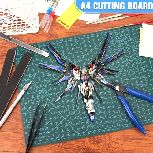 Professional 53 PCS Gundam Model Tools Kit Hobby Building Tools Craft Set Gundam Modeler Basic Tools for Basic Model Building, Repairing and Fixing - color: 53pcs