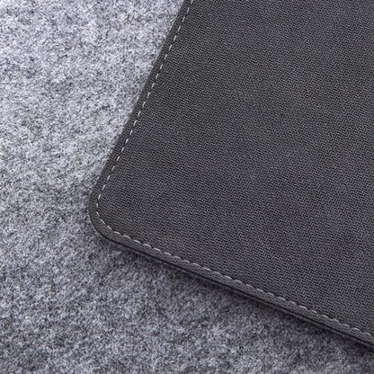 Premium Felt Desk Mat | Medium 12" x 36" | Multifunctional Desk Pad for Home Office | Mid Gray - color: Mid Gray, size: 12" x 36"