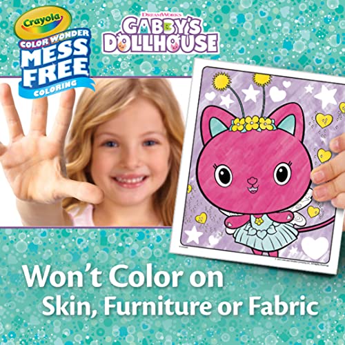 Crayola Gabbys Dollhouse Color Wonder Activity Set, Mess Free Coloring Pages for Toddlers, No Mess Activity, Toys & Gifts for Kids - style: Gabby's Dollhouse