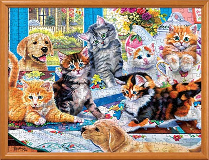 Masterpieces 400 Piece Jigsaw Puzzle for Adults, Family, Or Kids - Puzzling Gone Wild - 18"x24" - style: Puzzling Gone Wild