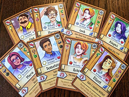 ConcernedApe Stardew Valley Cooperative Board Game Ages 13+ 1 to 4 Players