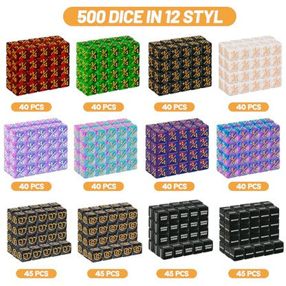 500 Pieces MTG Counter Bulk Keyword Counters Life Counter Tokens Dice Buff Tokens Compatible with Magic Card Game Accessories CCG Creature Stats - style: Arcane Sigil