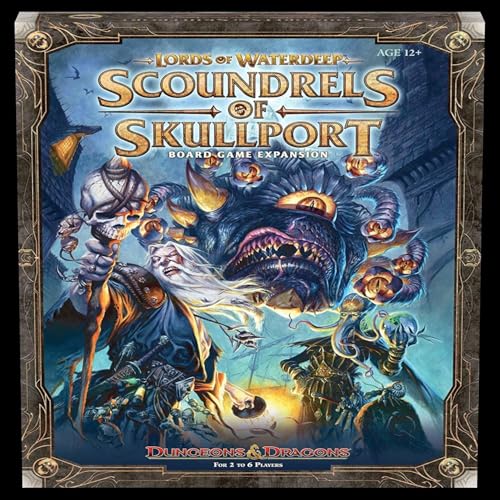 Dungeons & Dragons Lords of Waterdeep: Scoundrels of Skullport Expansion Board Game