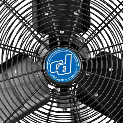 CD Premium 30" Oscillating Wall Mount Fan, TEFC Motor, 11,500 CFM, 1/2 HP