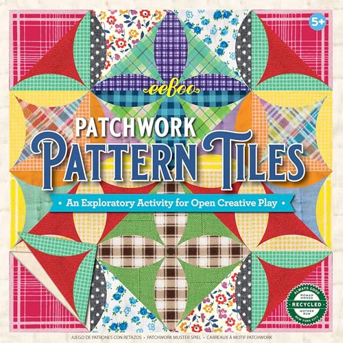 eeBoo Patchwork Pattern Tiles Ages 5+