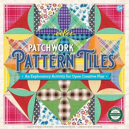 eeBoo Patchwork Pattern Tiles Ages 5+